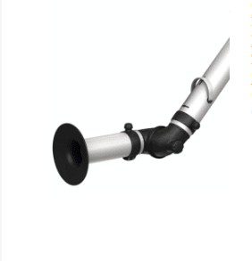 Nederman FX2 50 ESD/EX exhaust snorkel extraction arm, 2 inch diameter, conductive static-dissipative joints