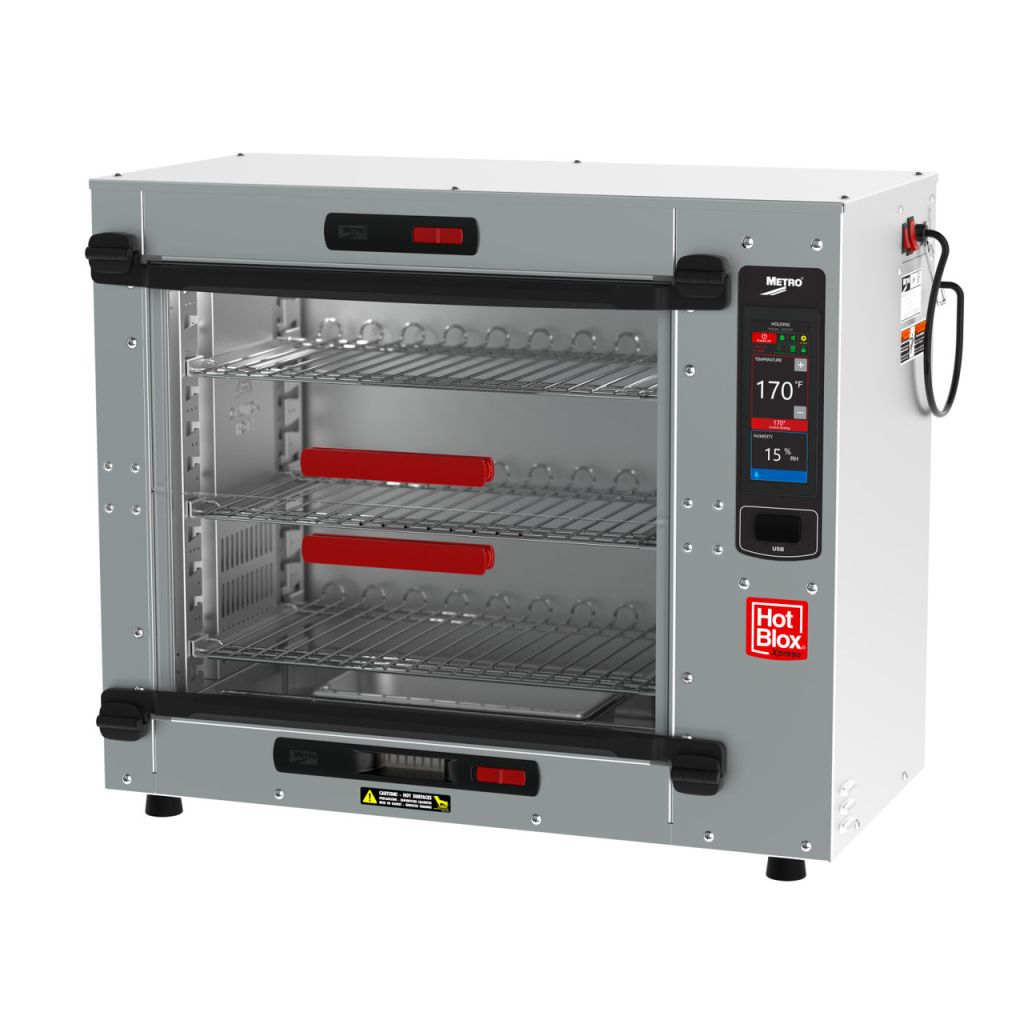 Metro HotBlox Xpress Quick-Pick countertop holding cabinet, medium, for pickup orders