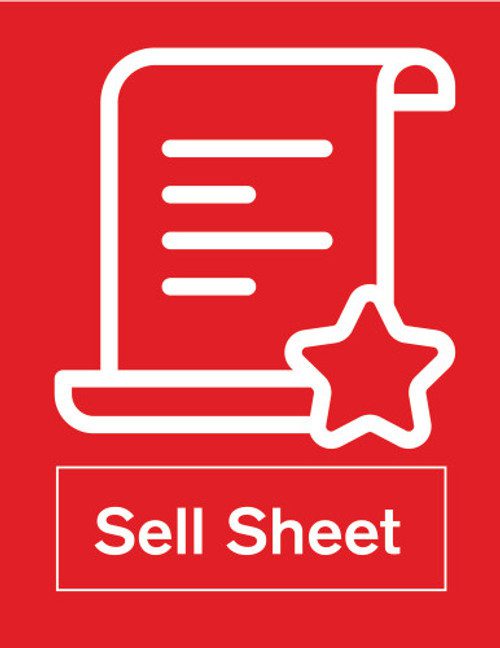 Metro sliding security shelving literature sell sheet for product specifications