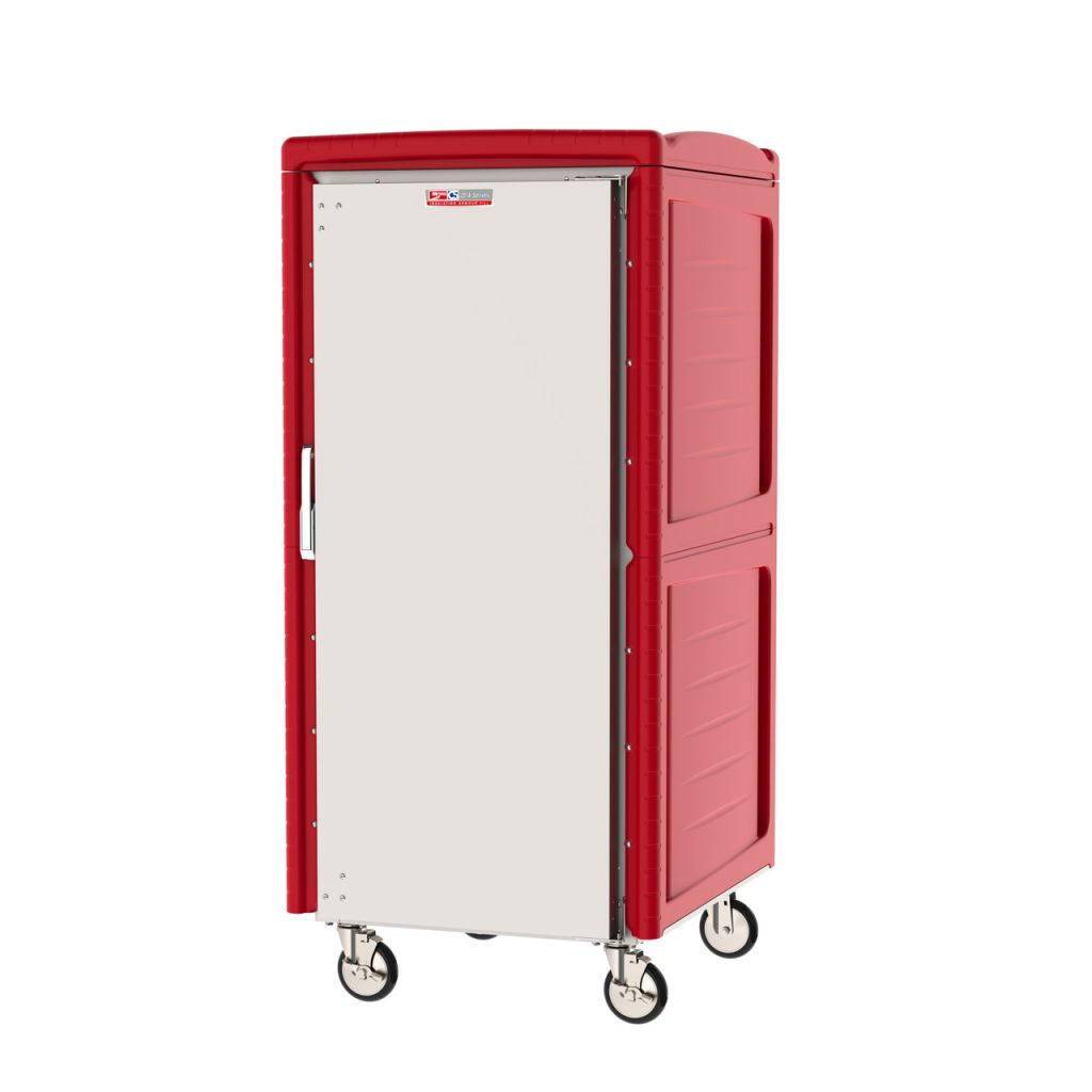 Metro C5 4N Series non-powered insulated transport cabinet, full height