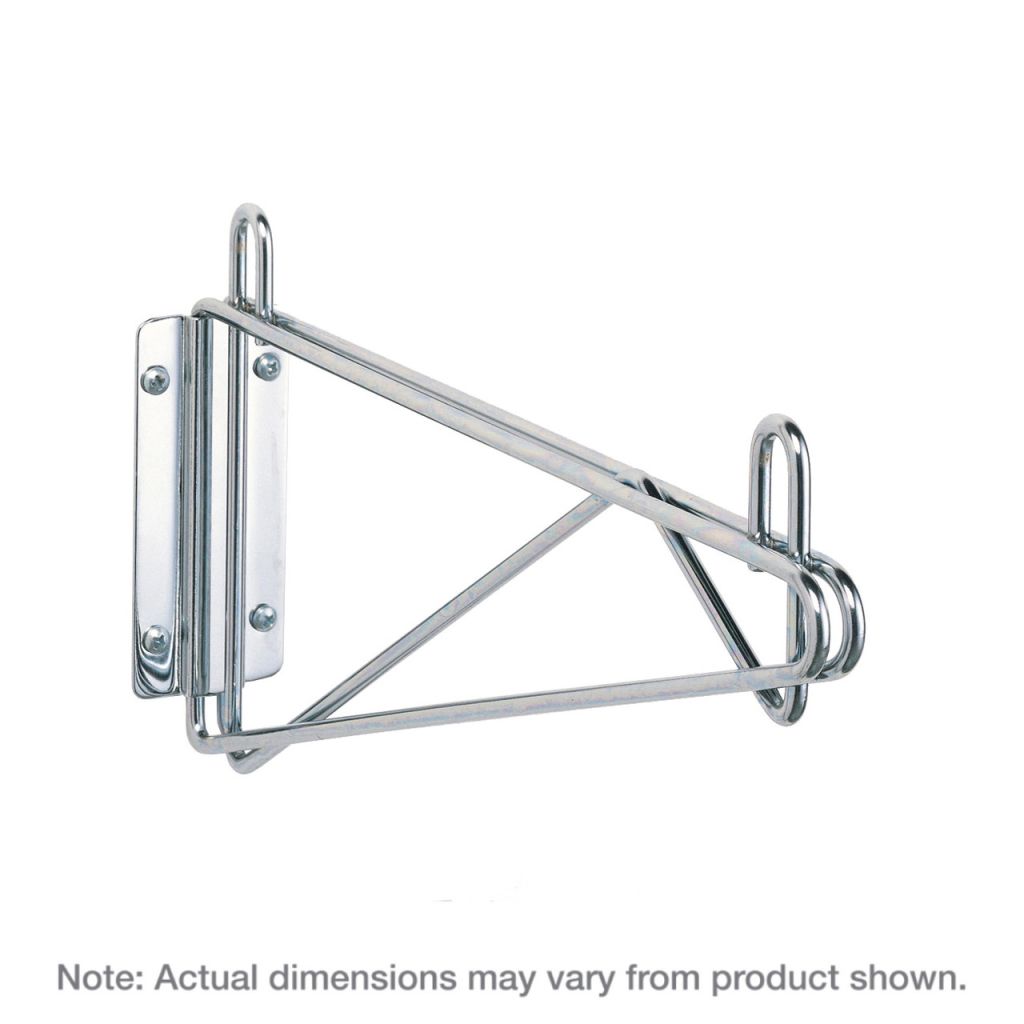 Metro Super Erecta direct wall mount bracket for a single wire shelf
