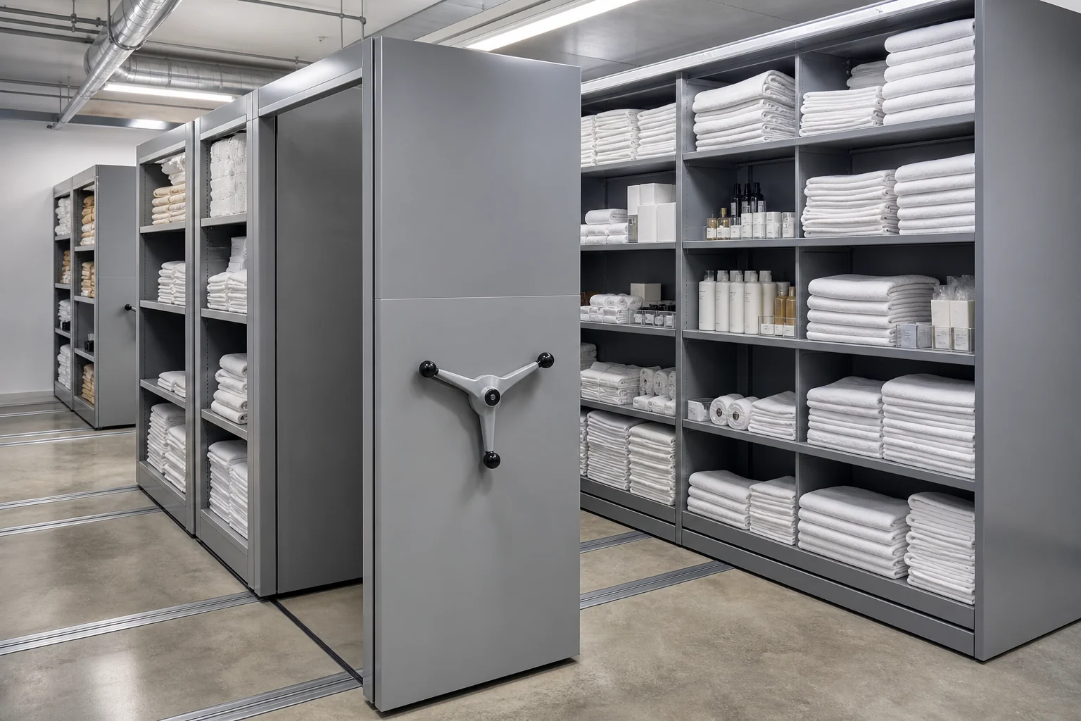 Pixar Place Hotel Mobile Shelving Case Study