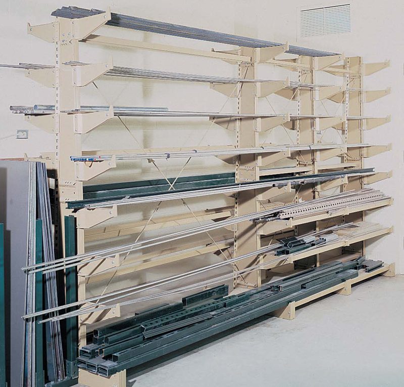 Equipto V-Grip bulk rack bay