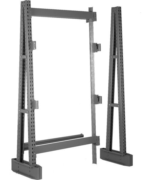 Equipto V-Grip wire rack for visible storage