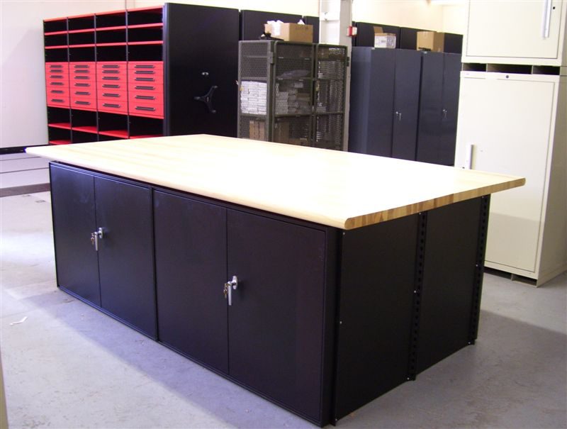 Equipto V-Grip shelving components