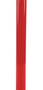 Vestil Steel Pipe Safety Bollard 48 In. x 5-1/2 In. Red