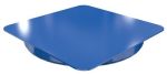 Vestil Steel 30 In. Carousel, 2K Capacity, Square Smooth Top Plate Blue