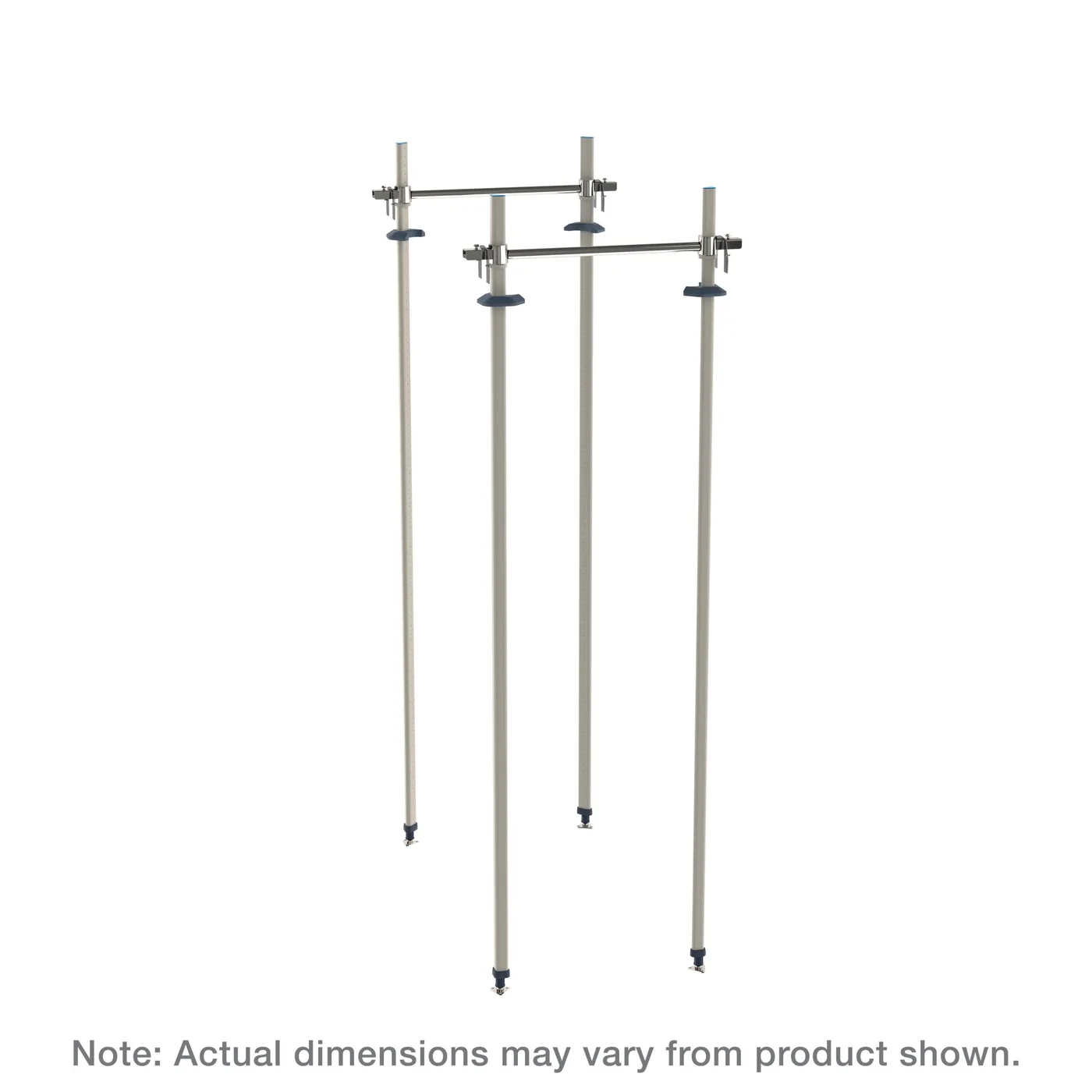 Metro MXTTA18 Top-Track Stationary Intermediate Unit Kit for 18″ Wide MetroMax Shelving, Polymer Posts