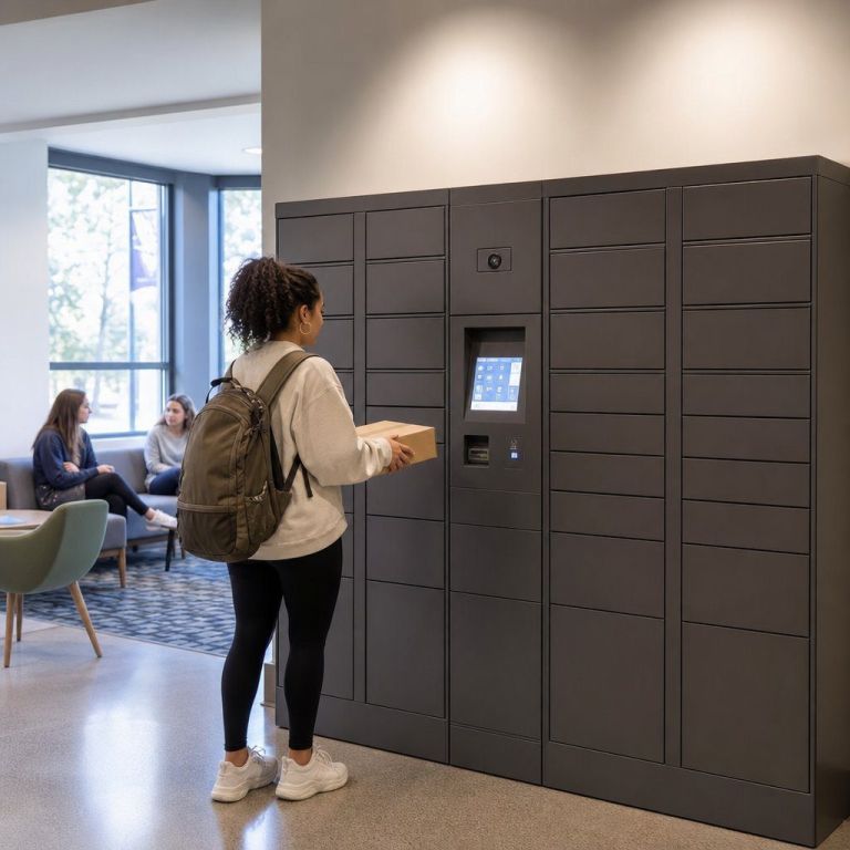 Smart Locker Systems for Apartment Package Rooms