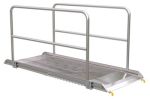 Vestil Alum Walk Ramp Handrail Hook 97.68 X 38 In
