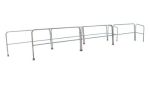 Vestil Aluminum Yard Ramp Removable Alum Rail
