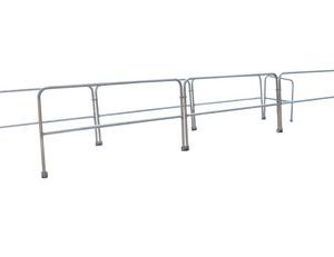 Vestil Aluminum Yard Ramp Removable Alum Rail