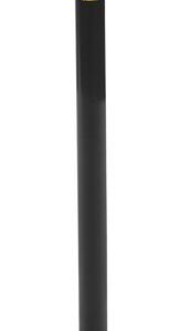 Vestil Steel Pipe Safety Bollard 24″X1.75″ Blk