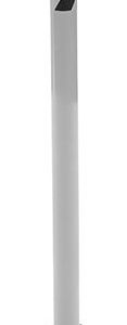 Vestil Steel Pipe Safety Bollard 24″X1.75″Silvr