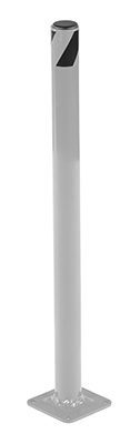 Vestil Steel Pipe Safety Bollard 24″X1.75″Silvr Vestil Steel Pipe Safety Bollard 24″X1.75″Silvr