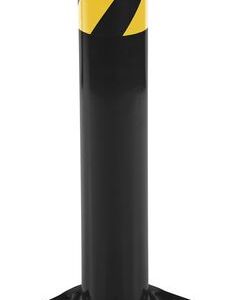 Vestil Steel Pipe Safety Bollard 24″X4.5″ Black