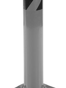 Vestil Steel Pipe Safety Bollard 24″X4.5″ Gray