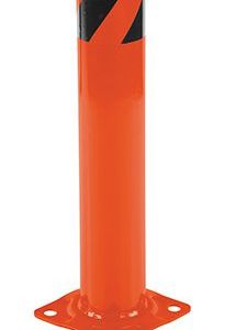 Vestil Steel Pipe Safety Bollard 24″X4.5″ Orng
