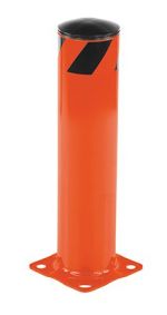 Vestil Steel Pipe Safety Bollard 24″X5.5″ Orng