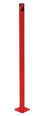 Vestil Steel Pipe Safety Bollard 36″X1.75″ Red
