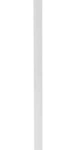Vestil Steel Pipe Safety Bollard 36″X1.75″ Whte