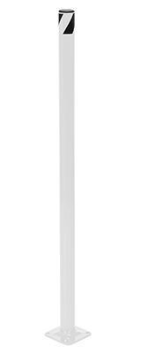 Vestil Steel Pipe Safety Bollard 36″X1.75″ Whte Vestil Steel Pipe Safety Bollard 36″X1.75″ Whte