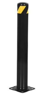 Vestil Steel Pipe Safety Bollard 36″X4.5″ Black