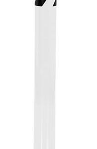 Vestil Steel Pipe Safety Bollard 36″X4.5″ White