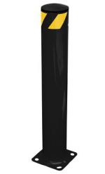 Vestil Steel Pipe Safety Bollard 36″X5.5″ Black