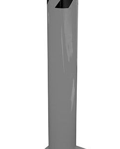 Vestil Steel Pipe Safety Bollard 36″X5.5″ Gray