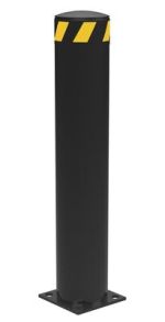 Vestil Steel Pipe Safety Bollard 36″X6.5″ Black