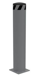 Vestil Steel Pipe Safety Bollard 36″X6.5″ Gray