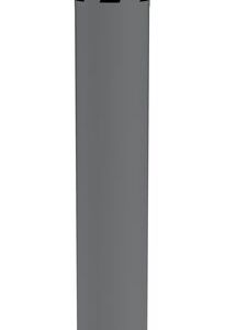Vestil Steel Pipe Safety Bollard 36″X6.5″ Gray