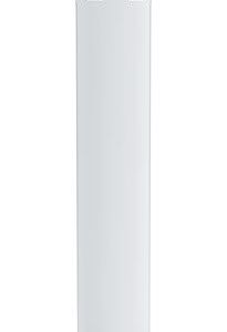 Vestil Steel Pipe Safety Bollard 36″X6.5″ White