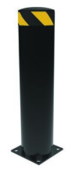 Vestil Steel Pipe Safety Bollard 36″X8.5″ Black