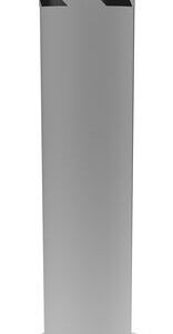 Vestil Steel Pipe Safety Bollard 36″X8.5″ Gray