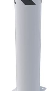 Vestil Steel Pipe Safety Bollard 36″X8.5″ White