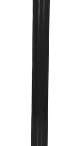 Vestil Steel Pipe Safety Bollard 42″X4.5″ Black