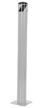 Vestil Steel Pipe Safety Bollard 42″X4.5″ Silvr