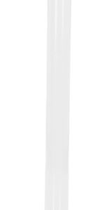 Vestil Steel Pipe Safety Bollard 42″X4.5″ White
