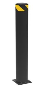 Vestil Steel Pipe Safety Bollard 42″X6.5″ Black