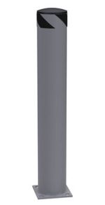Vestil Steel Pipe Safety Bollard 42″X6.5″ Gray