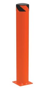 Vestil Steel Pipe Safety Bollard 42″X6.5″ Ornge