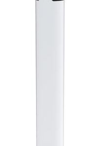 Vestil Steel Pipe Safety Bollard 42″X6.5″ White