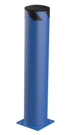 Vestil Steel Pipe Safety Bollard 42″X8.5″ Blue