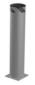 Vestil Steel Pipe Safety Bollard 42″X8.5″ Gray