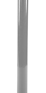 Vestil Steel Pipe Safety Bollard 48″X4.5″ Gray