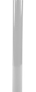 Vestil Steel Pipe Safety Bollard 48″X4.5″ Slvr