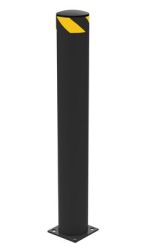 Vestil Steel Pipe Safety Bollard 48″X6.5″ Black