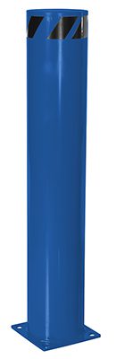 Vestil Steel Pipe Safety Bollard 48″X8.5″ Blue Vestil Steel Pipe Safety Bollard 48″X8.5″ Blue